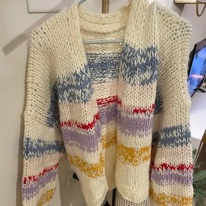 Anthropologie Multicolored Cardigan